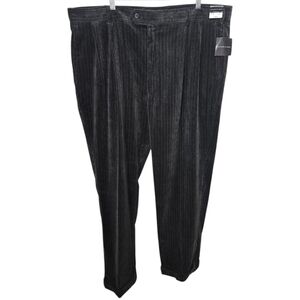 NWT Men's Preswick & Moore Velvet Corduroy Striped Pants